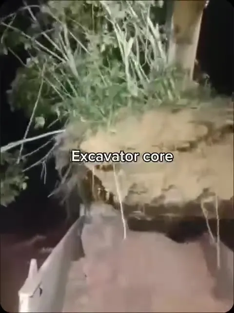 Excavator Core Montage