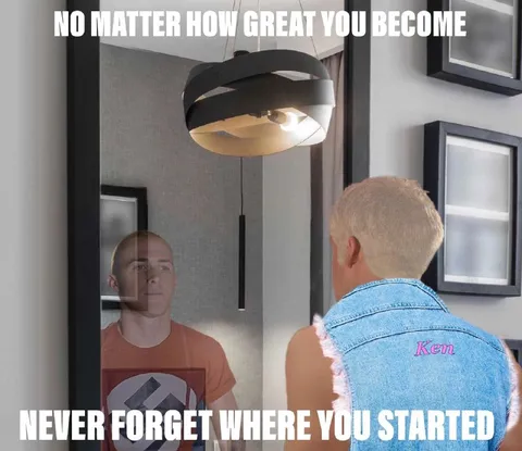 Ken Never Forgets Where He Started