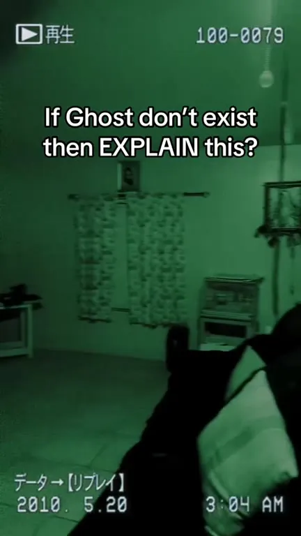 Ghost Caught on Night Vision