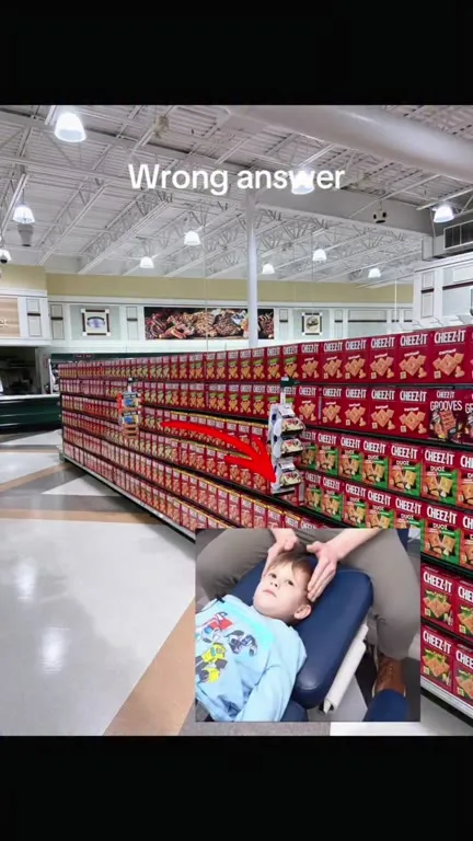 Wrong Answer at the Snack Aisle