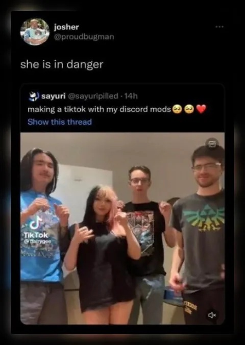 She Is in Danger Discord Mods