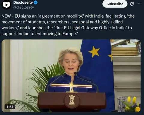 EU Agreement on Mobility