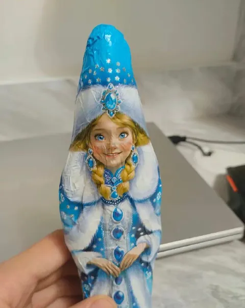 Снегурочка из шоколадки