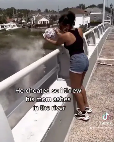 He Cheated So I Threw His Mom's Ashes