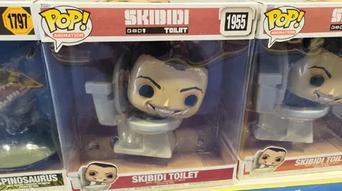 Skibidi Toilet Funko Knockoff