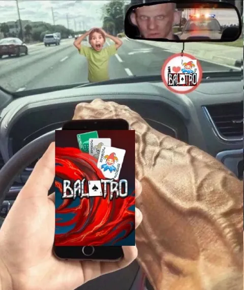 Balatro During a Police Chase
