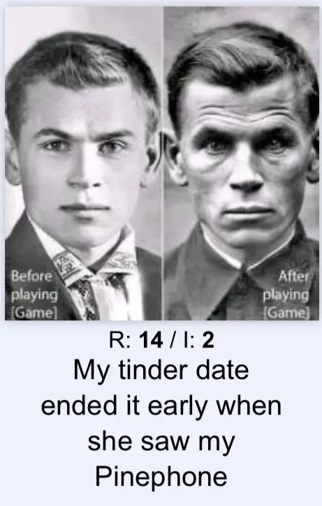 Tinder Date Sees My PinePhone