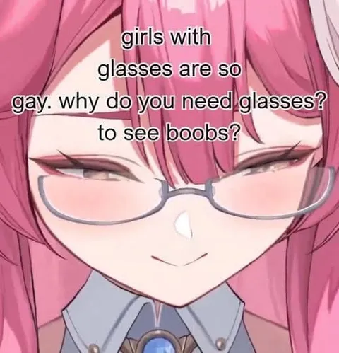 Girls With Glasses See Boobs