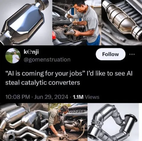 AI Steals Catalytic Converters