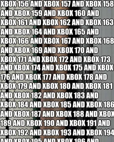 Endless Xbox Numbers