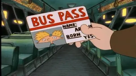 Bus Pass Says Born Yes