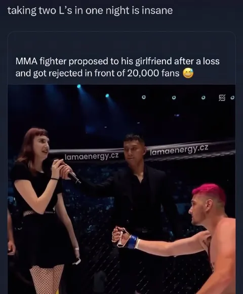 MMA Fighter Rejected After Loss
