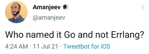 Why Go, Not Erlang