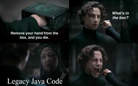 Legacy Java Code Gom Jabbar