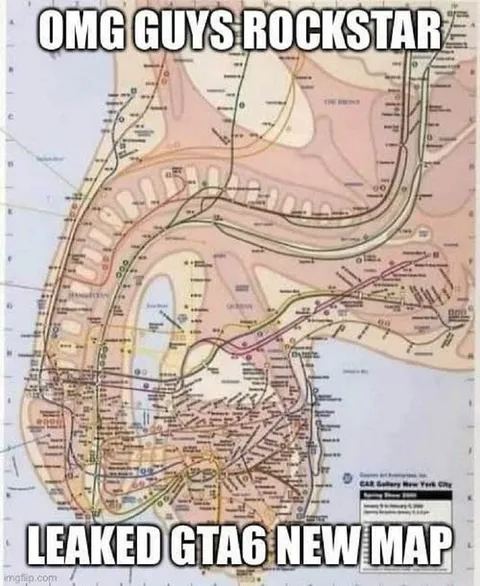 Leaked GTA6 New Map