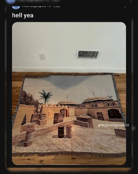 Hell Yea Desert Rug