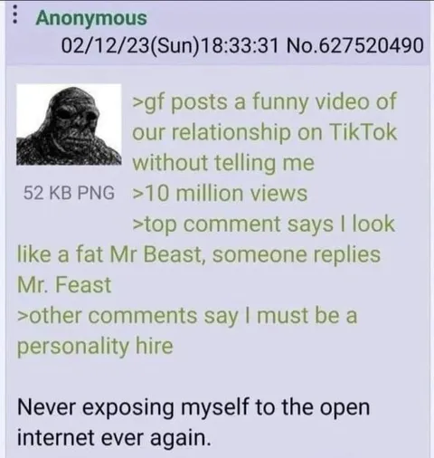 Fat Mr Beast Comment