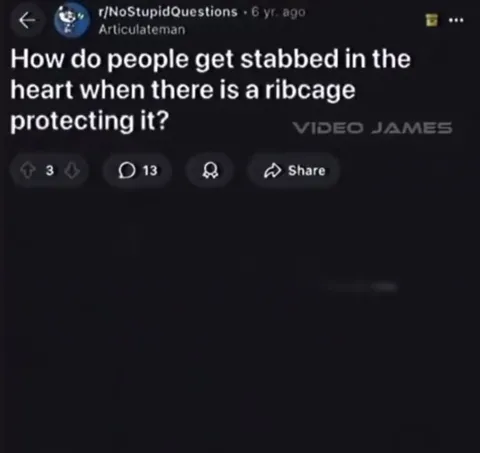 How People Get Stabbed in the Heart