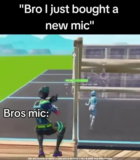 Bro Just Bought a New Mic