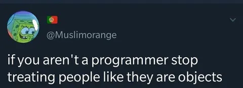 Programmer Object Joke