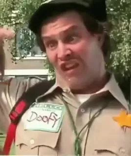 Dorky Scout Turns Away