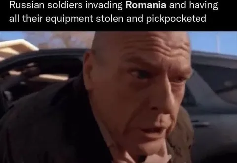 Russian Soldiers in Romania