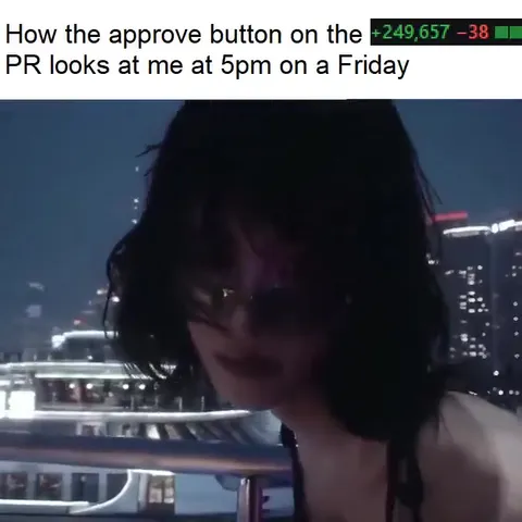 Approve Button on Friday