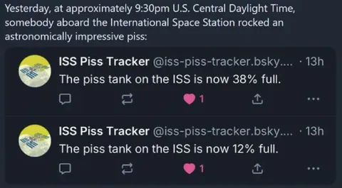 ISS Piss Tracker Update