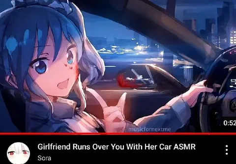 Girlfriend Runs You Over ASMR