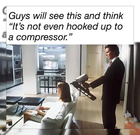 Not Even Hooked Up to a Compressor