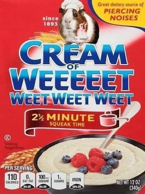 Cream of Weeeet Cereal Parody