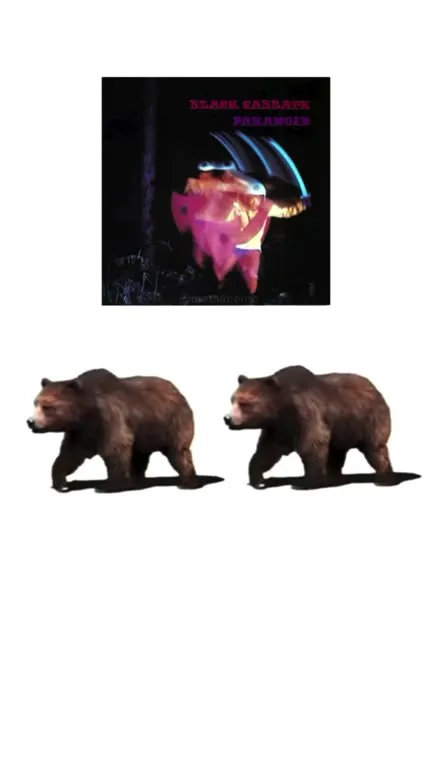 Bears Rocking to Black Sabbath