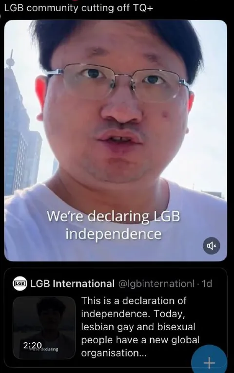 LGB Community Declares Independence