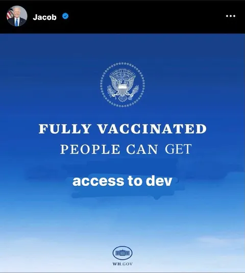 Fully Vaccinated Access to Dev