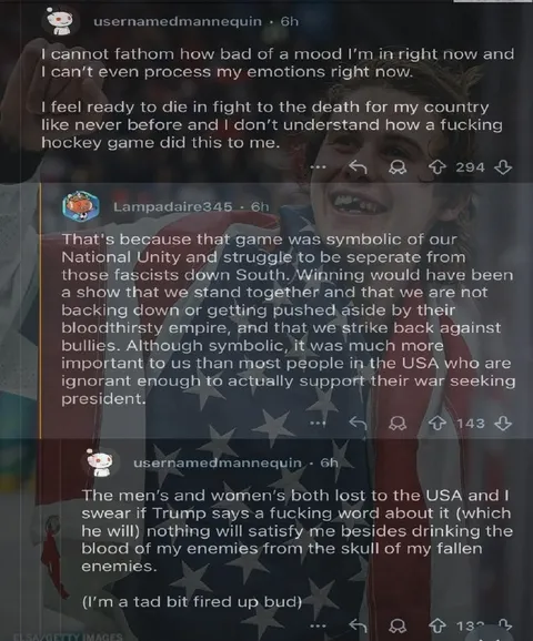 Hockey Game National Unity Rant