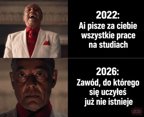 AI zabiera wyuczony zawód