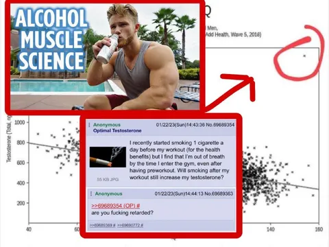 Alcohol Muscle Science Cigarette Question