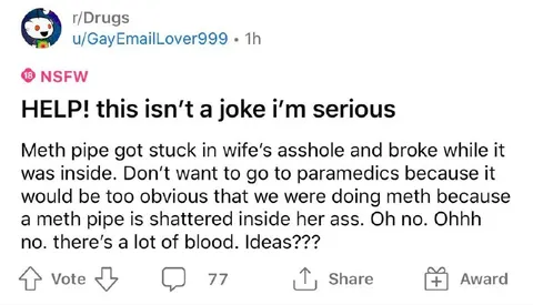 HELP! this isn’t a joke