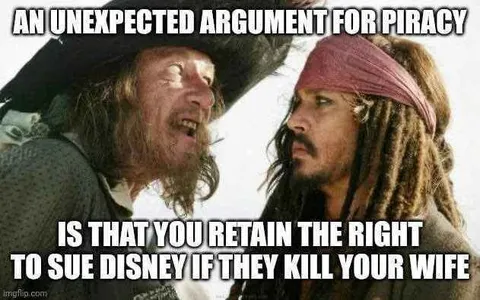 Unexpected Argument for Piracy