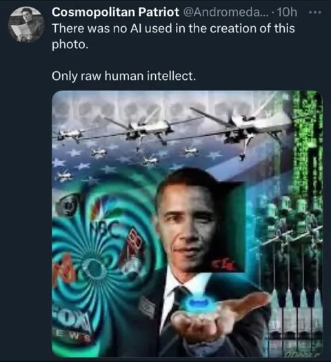 No AI, Only Human Intellect