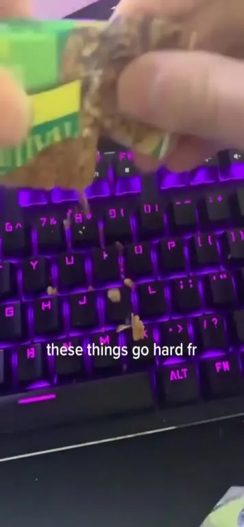 These Things Go Hard on Keyboard