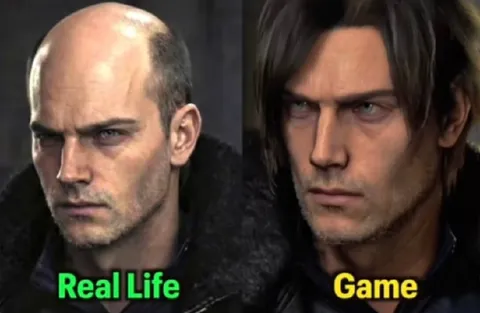 Real Life Versus Game Character