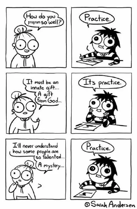Practice Beats Natural Talent