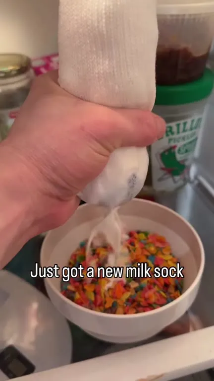Just Got a New Milk Sock