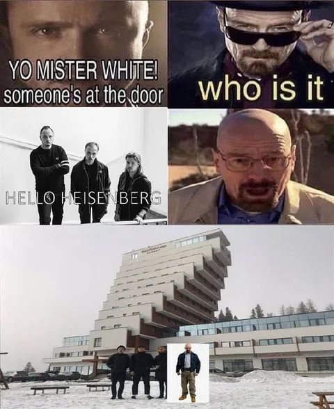 Yo Mister White at the Door