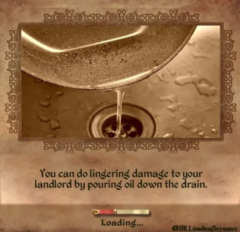 Oil Down the Drain Loading Tip