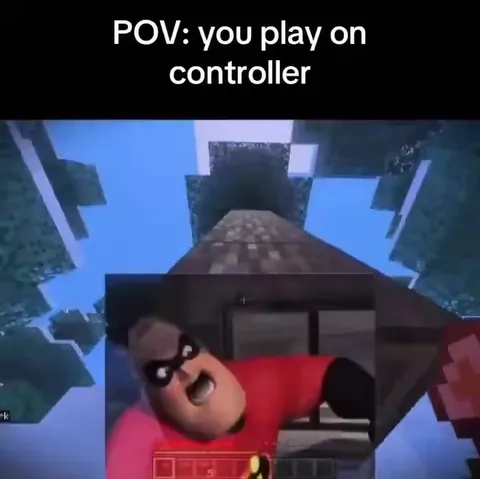 Minecraft Controller Aim Goes Wild