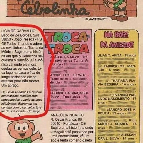 Lícia quer matar o Cebolinha