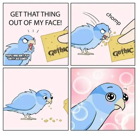 Bird Demands the Cracker