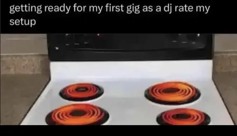 DJ Rates His Stove Setup